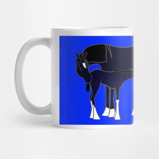 Mare and Foal 4 Mug